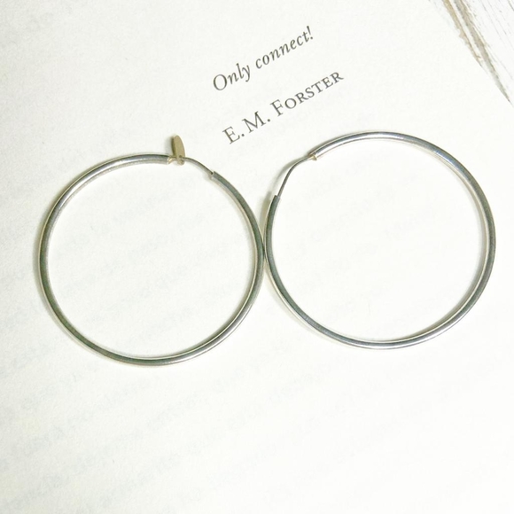 Alquimia Jewelry - 925 STERLING SILVER FROM MEXICO BOHO HOOPS